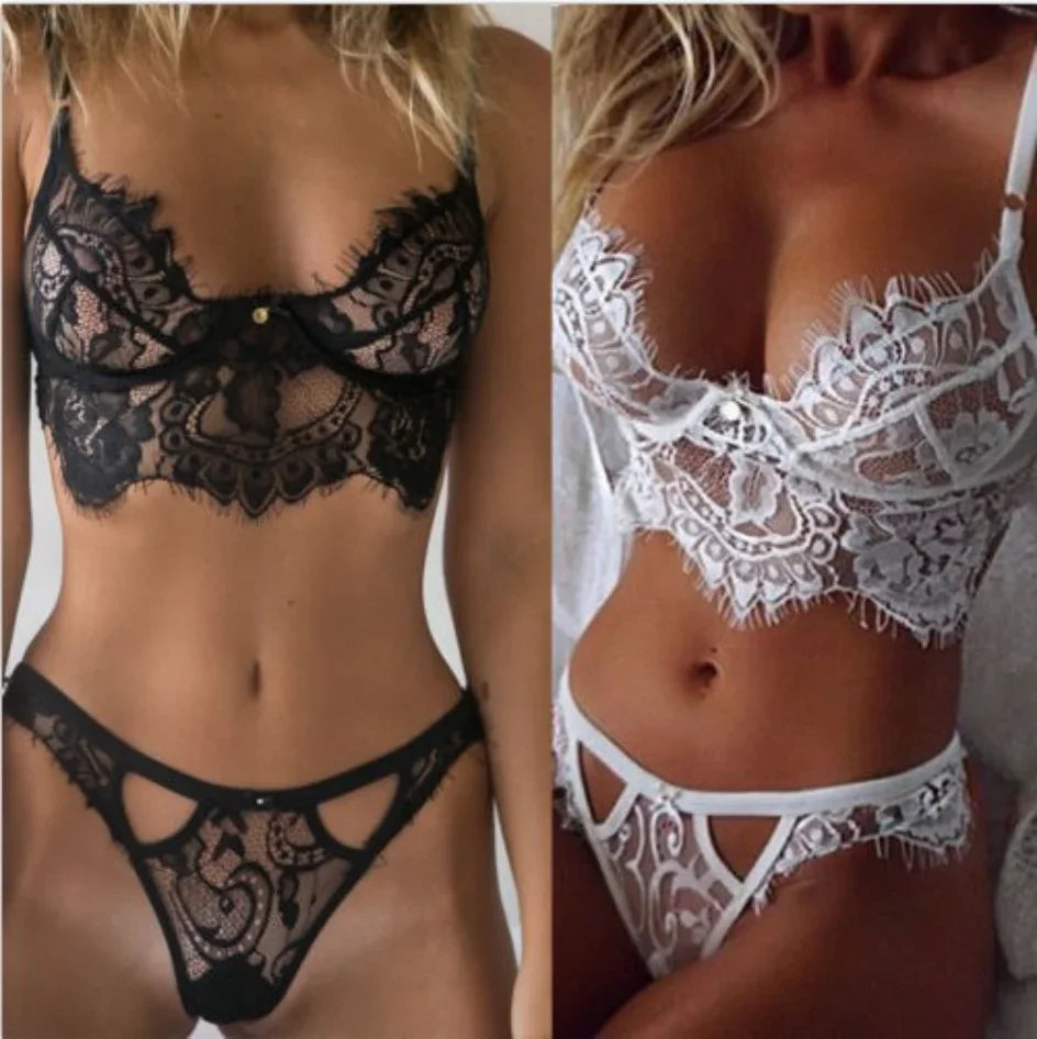 Lace Sexy Underwear Bra Set