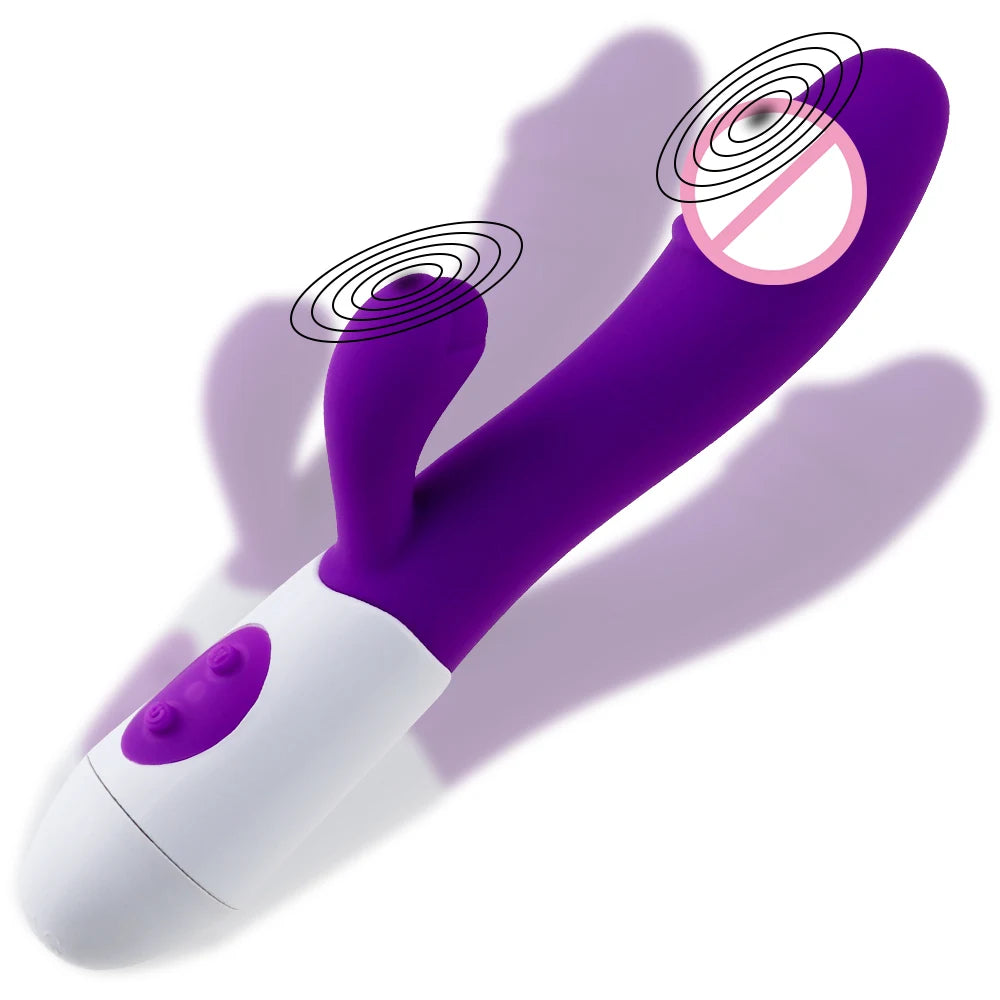 clitoral vibrating dildo