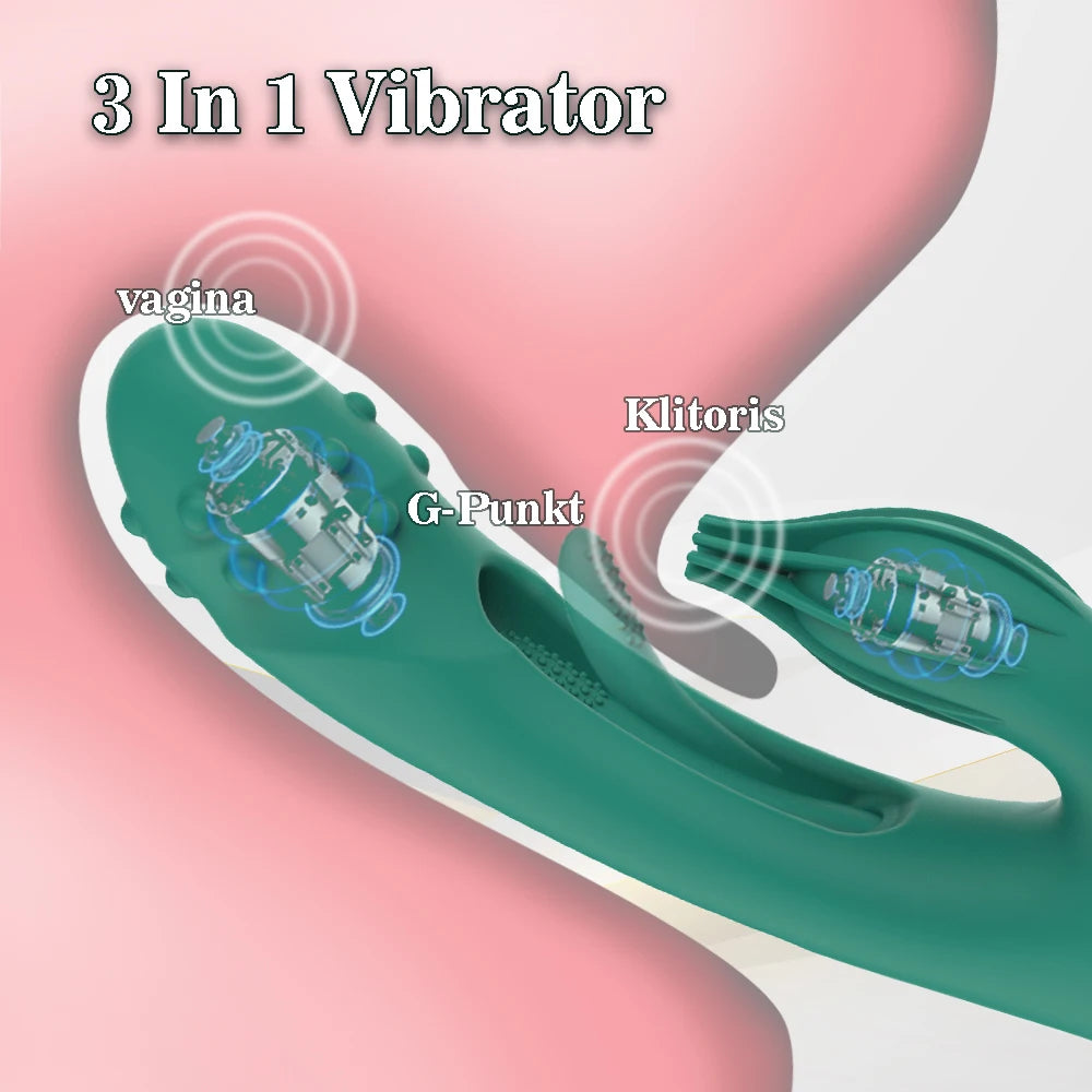 Vaginal Rabbit Tapping Clitorist Stimulator